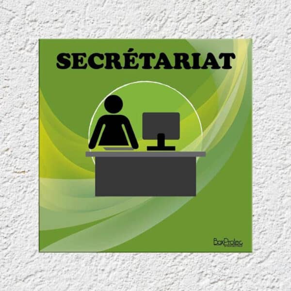 Panneau "Secrétariat"