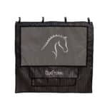 Tenture de box PRO1 effet tôle - noir/gris