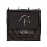 Tenture de box PRO1 effet tôle - noir/noir