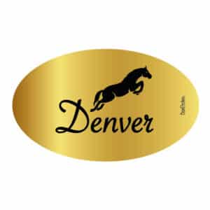 Plaque de box classique à personnaliser