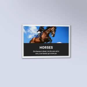 Cadre mural coloré - Blanc