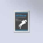 Cadre mural étanche coins droits