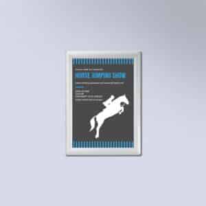 Cadre mural étanche coins droits