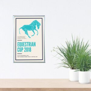 Cadre mural classique coins droits