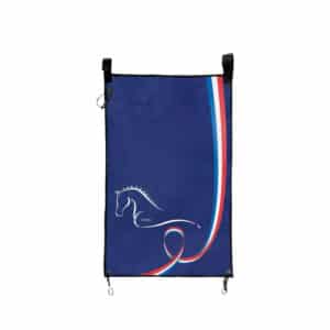 Tenture de porte de box - bleu marine