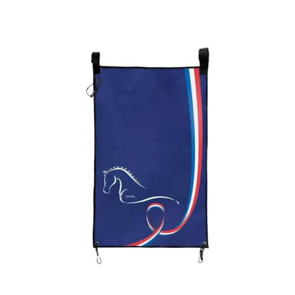 Tenture de porte de box - bleu marine