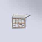 Vitrine d'affichage étanche