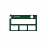 Plaque de ration personnalisée avec votre logo - Vert