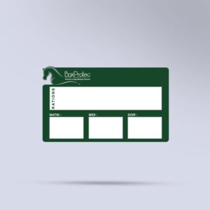 Plaque de ration - Vert