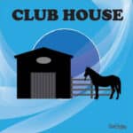 Panneau "Club House" - Bleu