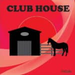 Panneau "Club House" - Rouge