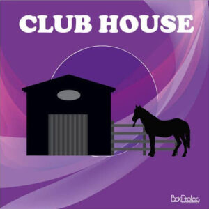 Panneau "Club House" - Violet