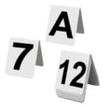 Chevalet numéro d'obstacle