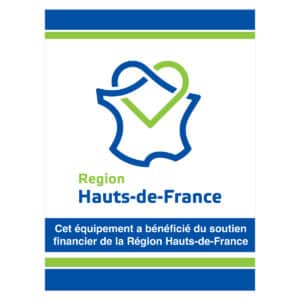 Panneau subvention Région - Hauts-de-France