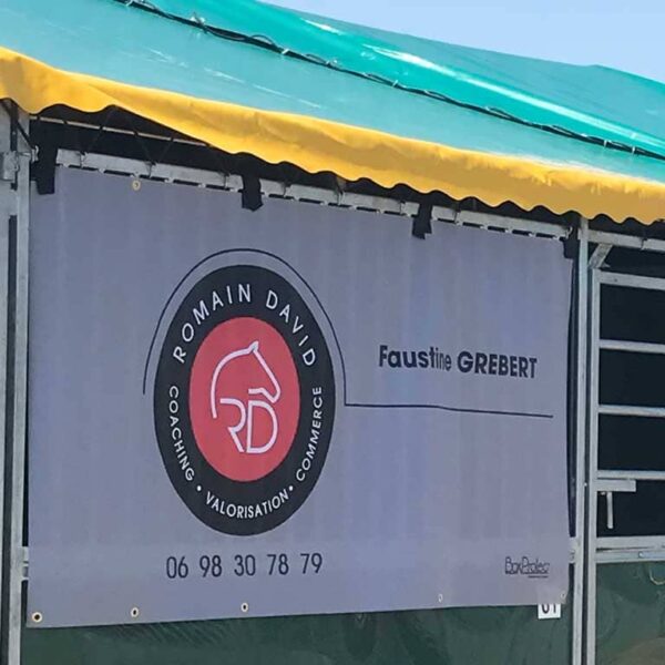 Tenture de box personnalisable