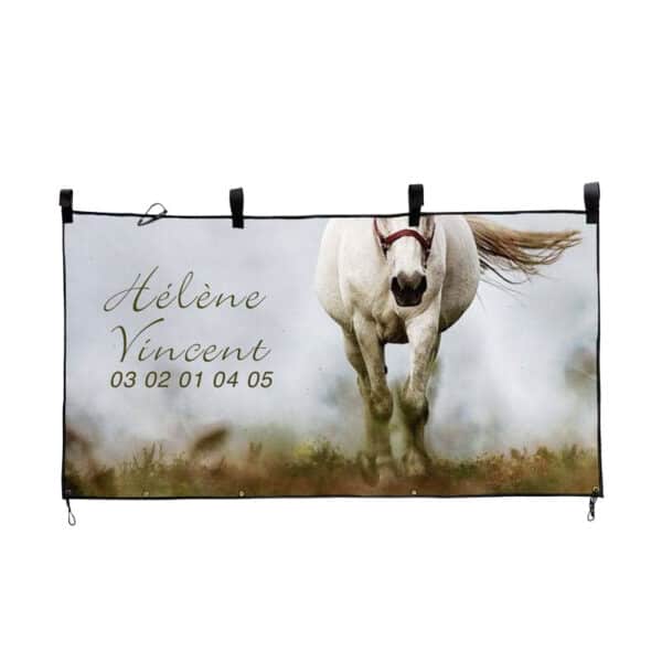 Tenture de box personnalisable Tenture de box personnalisable