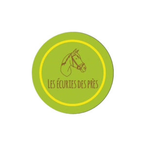 Plaque de remise de prix ronde à personnaliser