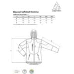Guide taille blouson Softshell - Homme
