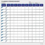 Planning d'enseignement journalier - Bleu