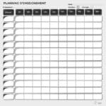 Planning d'enseignement journalier - Noir