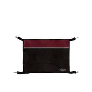 Porte de box – Collection Camille - noir/bordeaux