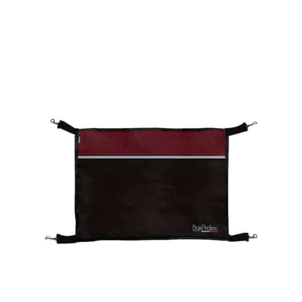 Porte de box – Collection Camille - noir/bordeaux Porte de box – Collection Camille - noir/bordeaux