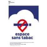 Panneau "Espace sans tabac"
